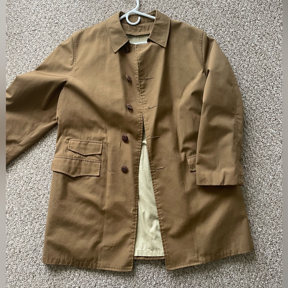 Vintage military 3/4 trench